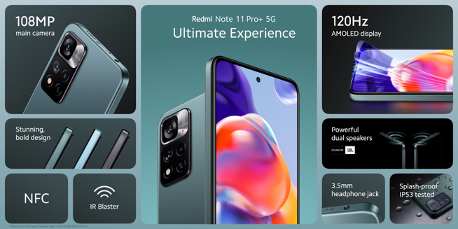 日本発売の可能性大！】Redmi Note 11 Pro+ 5Gがグローバル発表 
